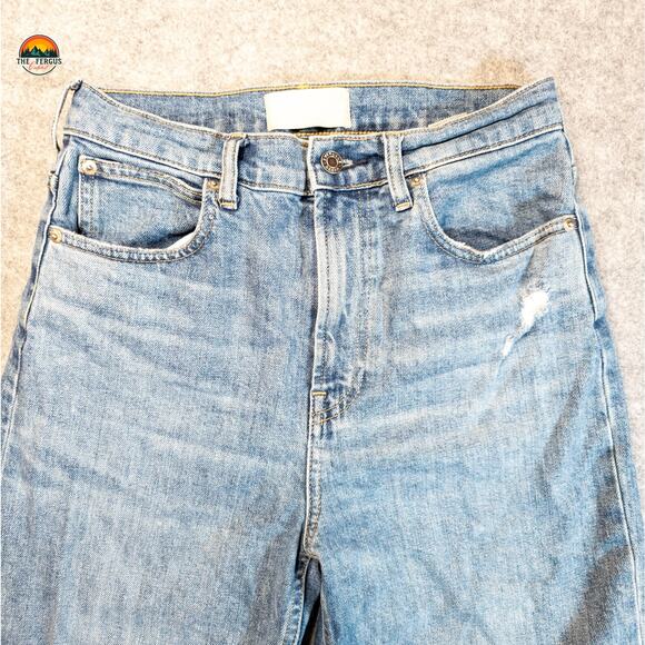 Everlane The Way High Skinny Jeans Blue Medium Wash Denim Pockets Women's 27 Reg - Picture 3 of 11